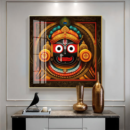 Jagannath Prabhu Premium Acrylic Square Wall Art