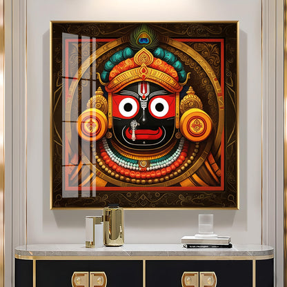 Jagannath Prabhu Premium Acrylic Square Wall Art