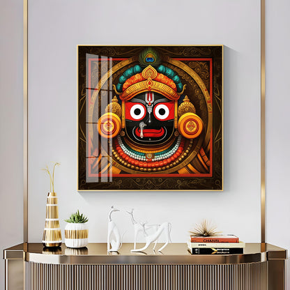 Jagannath Prabhu Premium Acrylic Square Wall Art