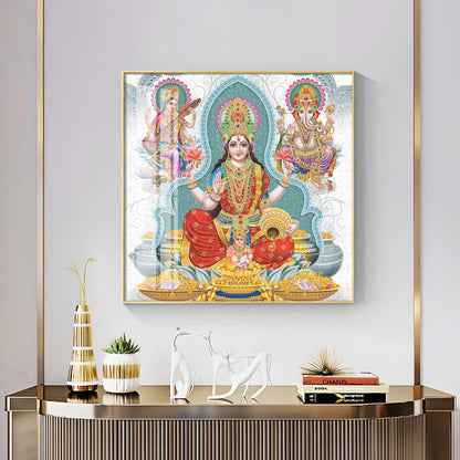 Supreme Serenity Deities Premium Acrylic Square Wall Art
