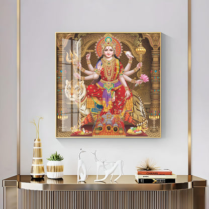 Devi Sacred Serenity Premium Acrylic Square Wall Art