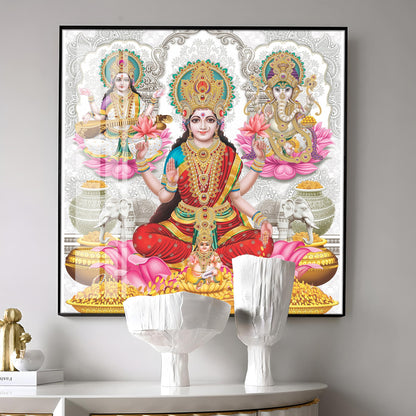 Radiant Deities Premium Acrylic Square Wall Art