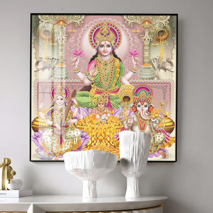 Majestic God & Goddess Premium Acrylic Square Wall Art