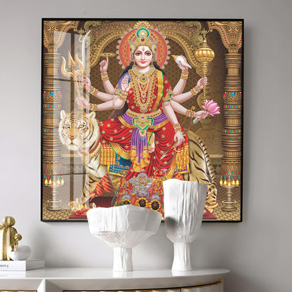 Devi Sacred Serenity Premium Acrylic Square Wall Art