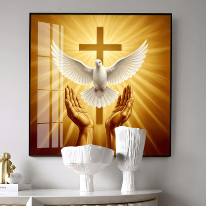 Pavitra Bible Vachan Premium Acrylic Square Wall Art