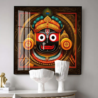 Jagannath Prabhu Premium Acrylic Square Wall Art