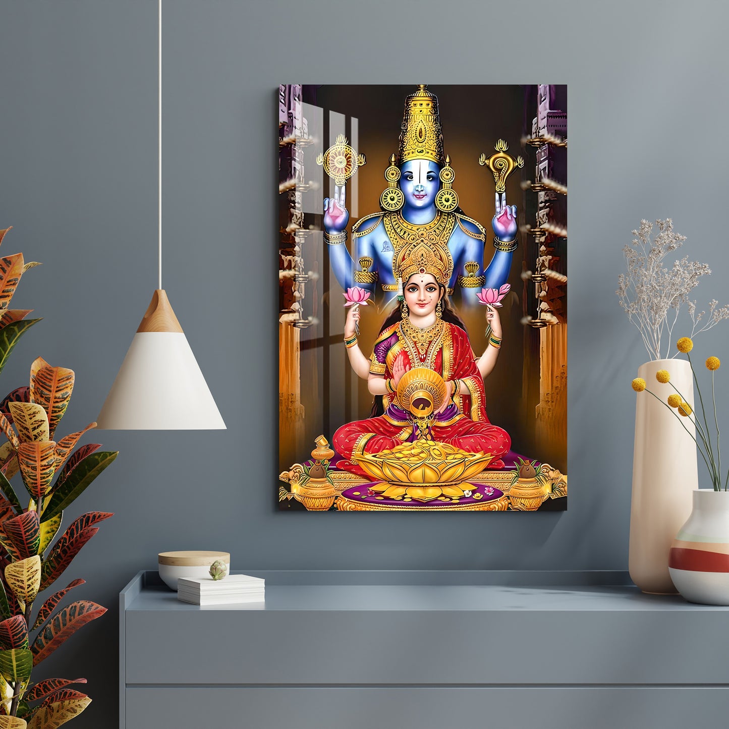 Lord Venkateswara Swamy Acrylic Wall Art