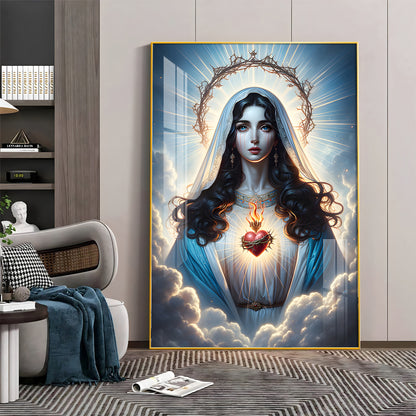 Heartfelt Devotion Premium Acrylic Vertical Wall Art