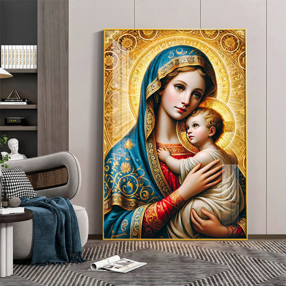 Celestial Grace Premium Acrylic Vertical Wall Art