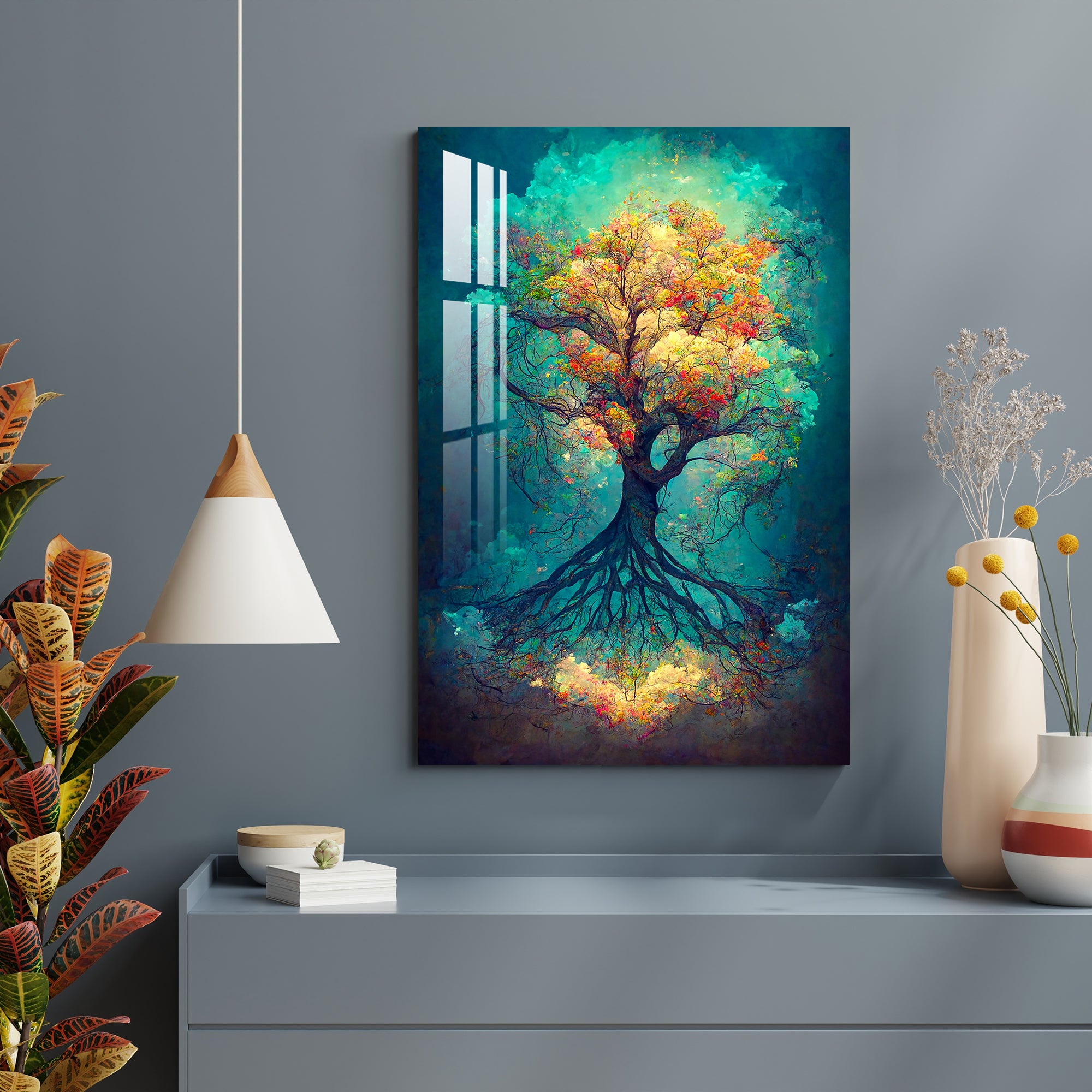 Tree of Growth Acrylic Wall Art