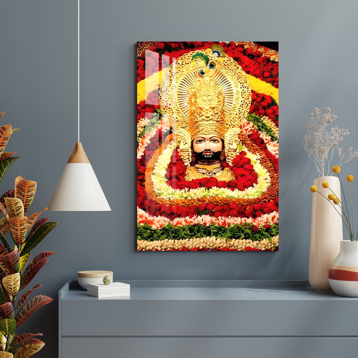 Shyam Baba Acrylic Wall Art