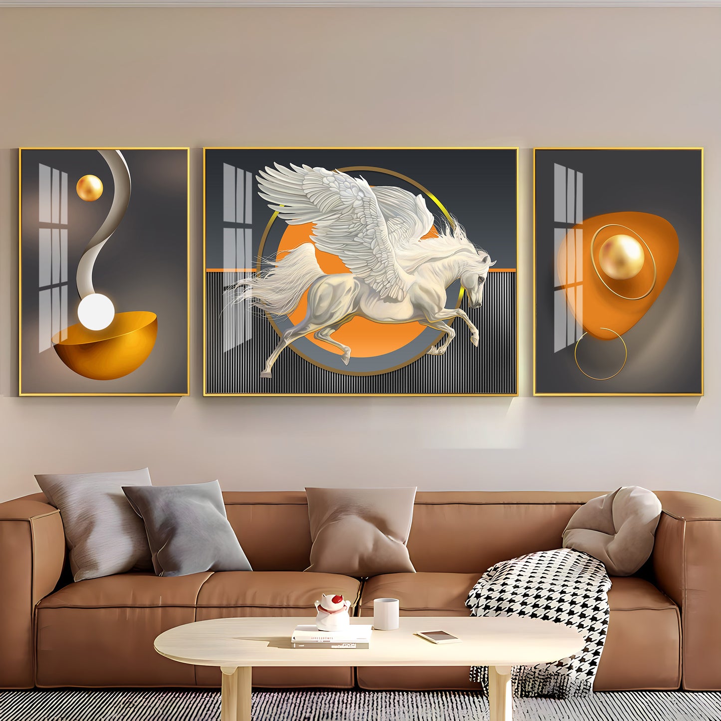 The Unicorn Premium Acrylic Wall Art (Set of 3)