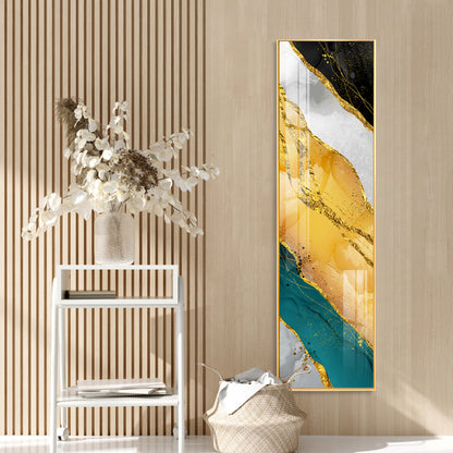 Abstract Stripes Premium Acrylic Vertical Wall Art