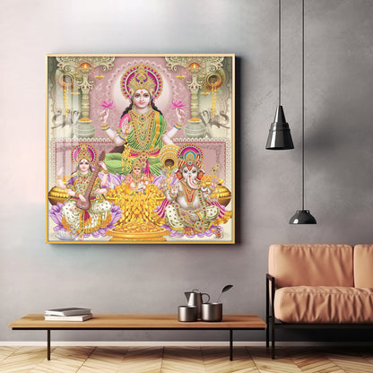 Majestic God & Goddess Premium Acrylic Square Wall Art