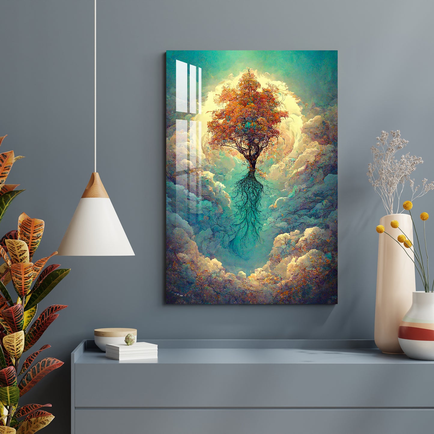 Tree Of Wisdom Acrylic Wall Art