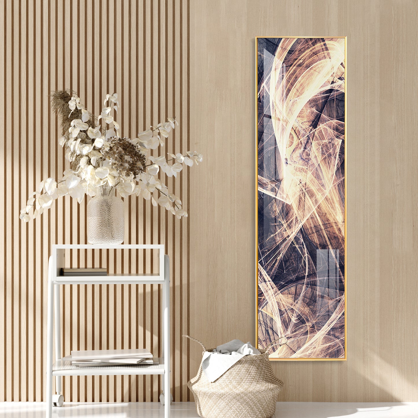 Fractal Art Premium Acrylic Vertical Wall Art