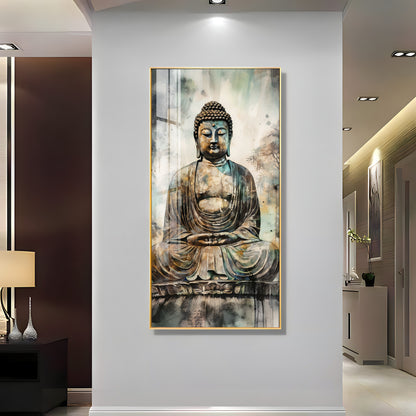 Peaceful Reflection Premium Acrylic Vertical Wall Art