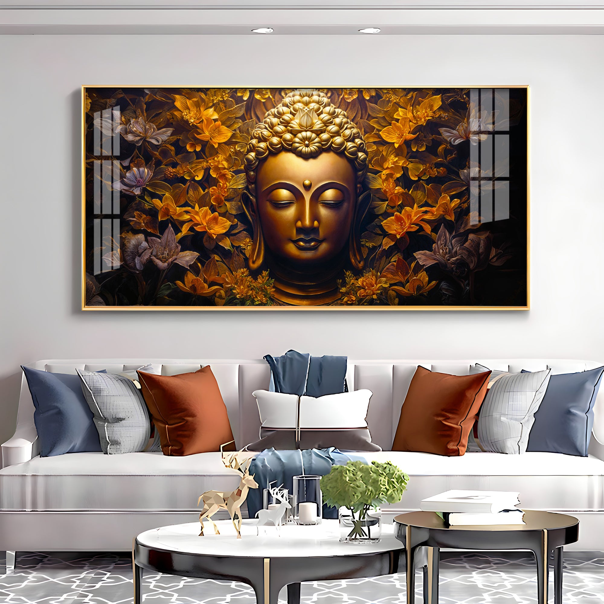 Zen Living Masterpiece Premium Acrylic Horizontal Wall Art