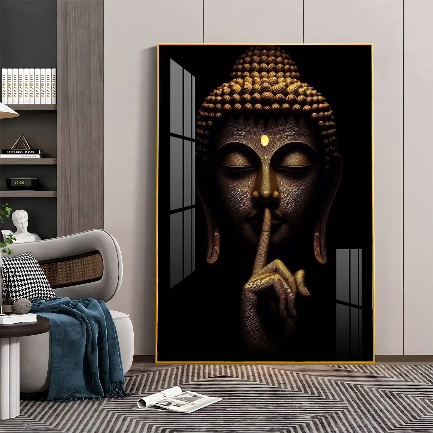 Buddha's Stillness Premium Acrylic Wall Art