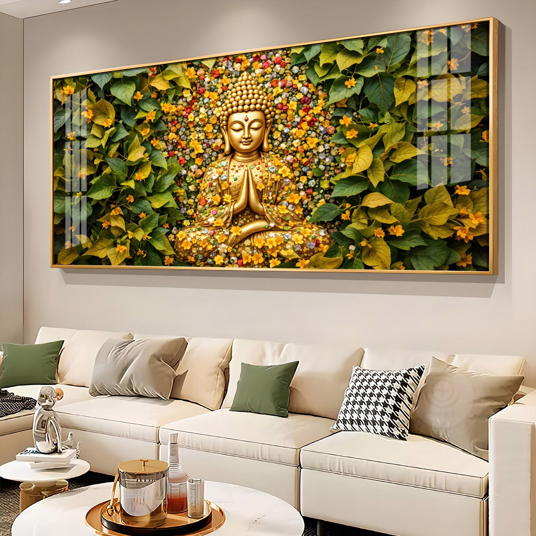 Peaceful Guardian Wall Piece Premium Acrylic Horizontal Wall Art