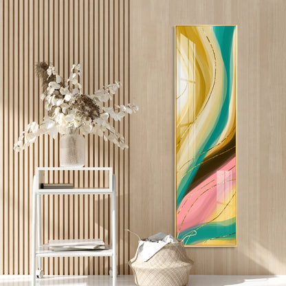 Colors of Happiness Premium Acrylic Vertical Wall Art