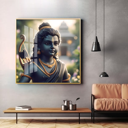 Baal Ram Premium Acrylic Square Wall Art