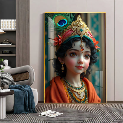 Krishna Reverberations Premium Acrylic Wall Art