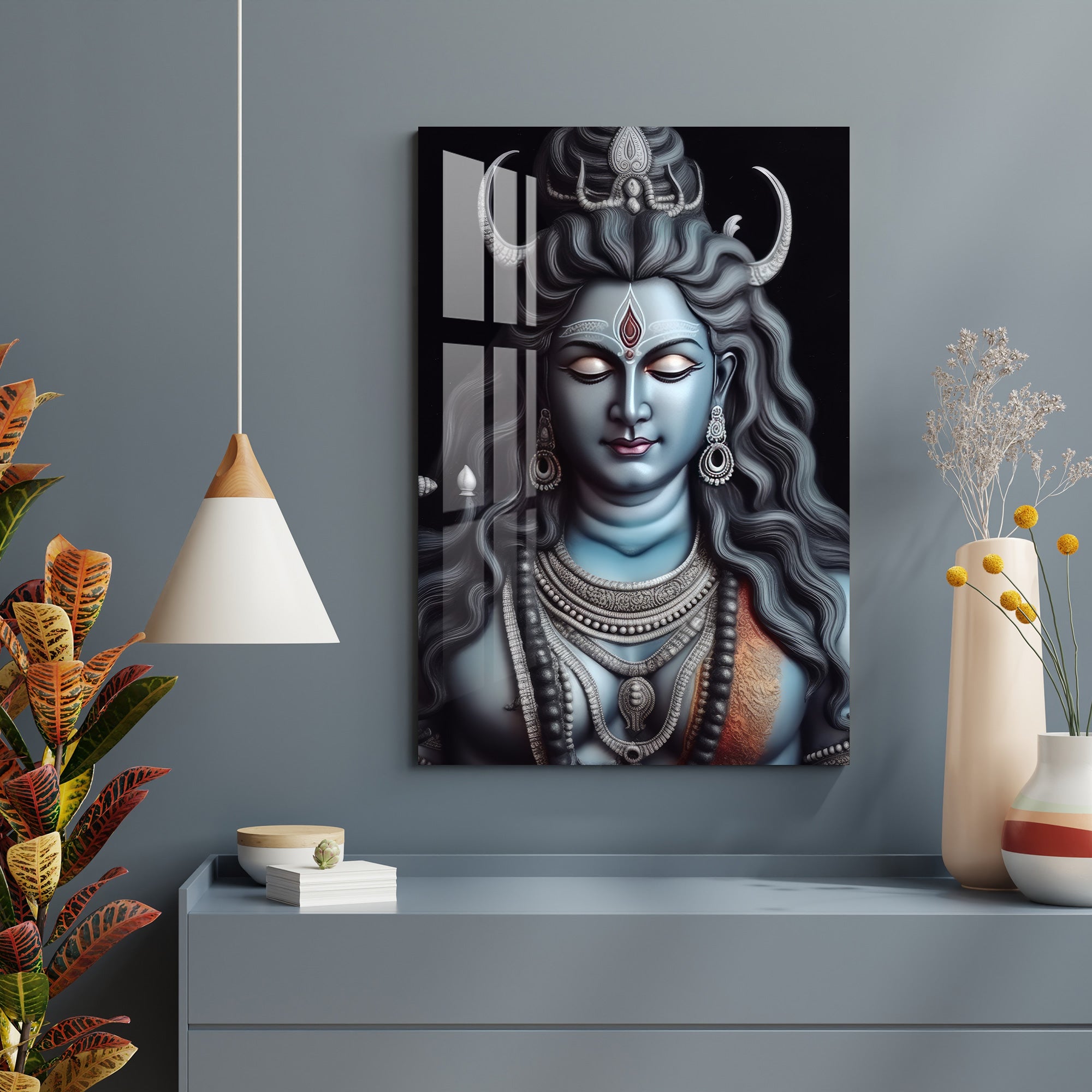 Mahamrityunjaya Acrylic Wall Art