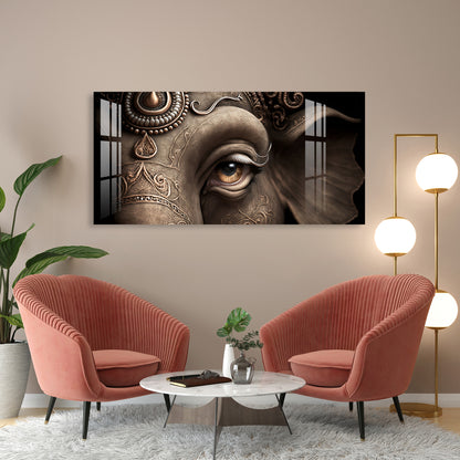 Majestic Ganesha Acrylic Wall Art