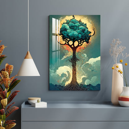 Aesthetic Tree Acrylic Wall Art