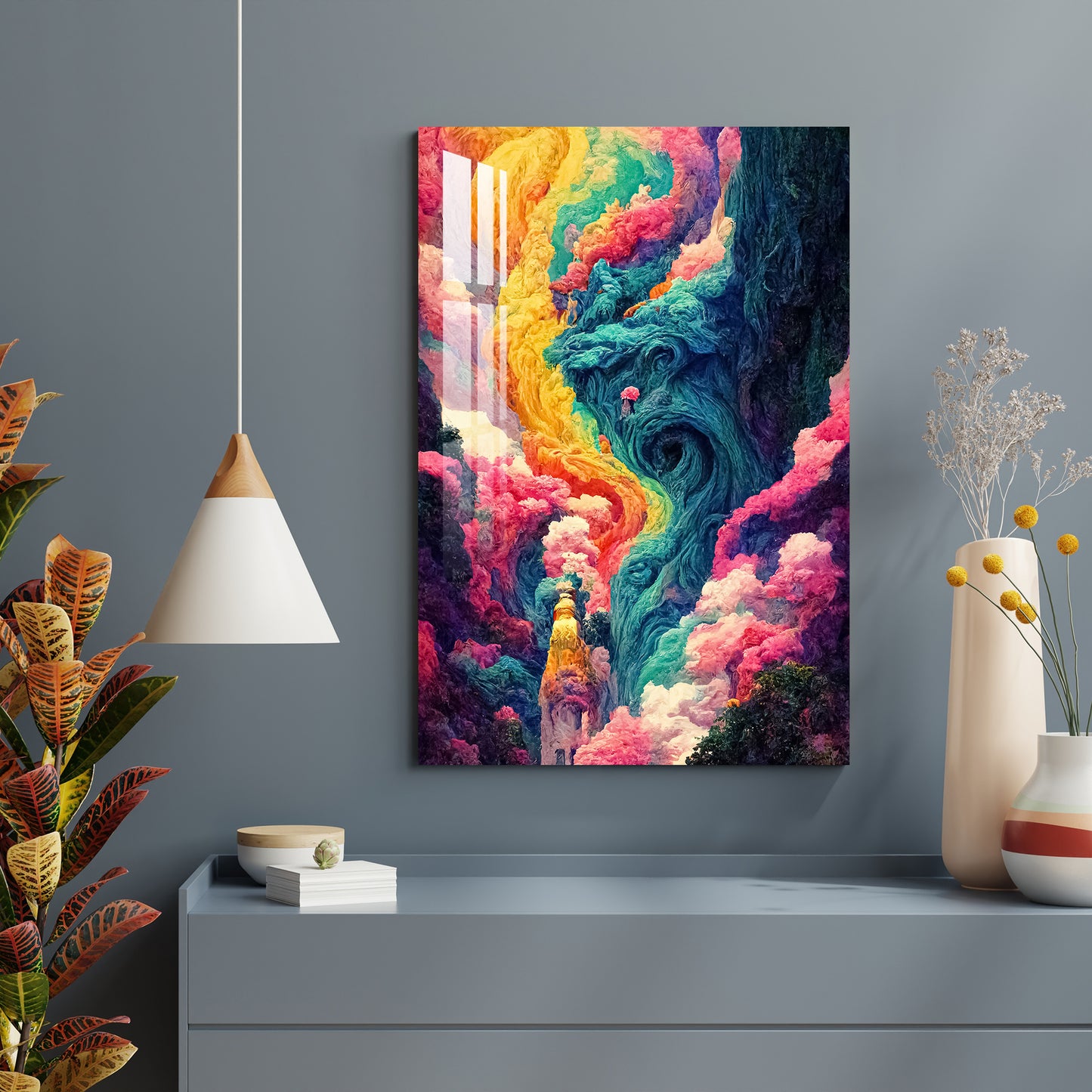 Magical Hallucinations Acrylic Wall Art