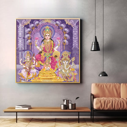Ethereal Goddess Premium Acrylic Square Wall Art