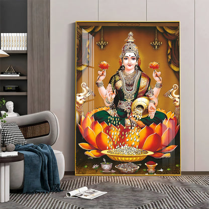 Goddess in Tranquility Premium Vertical Acrylic Wall Art