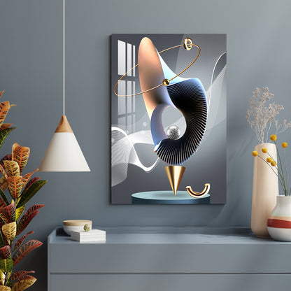 The Rotating Shell Acrylic Wall Art