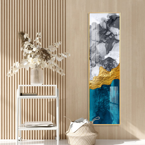 Buy Modern Abstract Art Premium Acrylic Vertical Wall Art Online @ Best