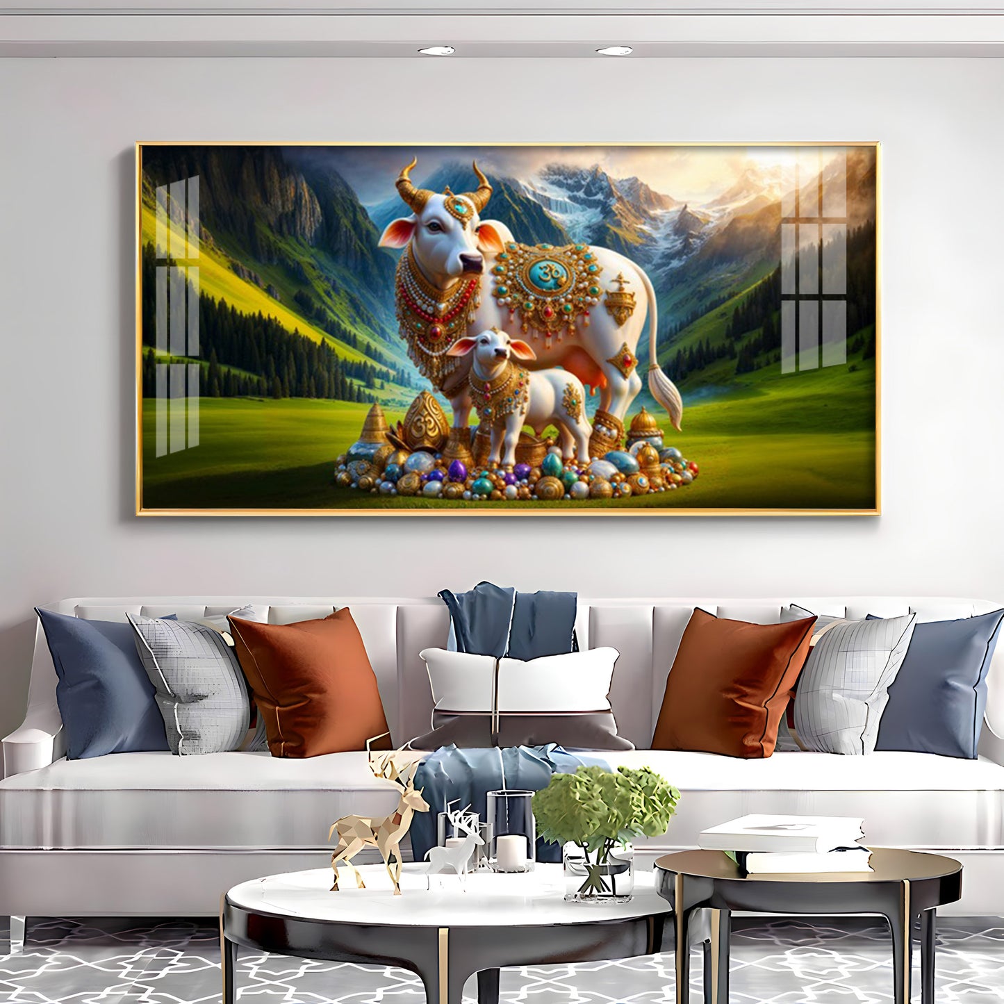 Divine Prosperity Premium Acrylic Horizontal Wall Art