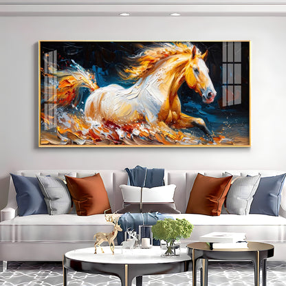 Fantasy Horse Premium Acrylic Horizontal Wall Art