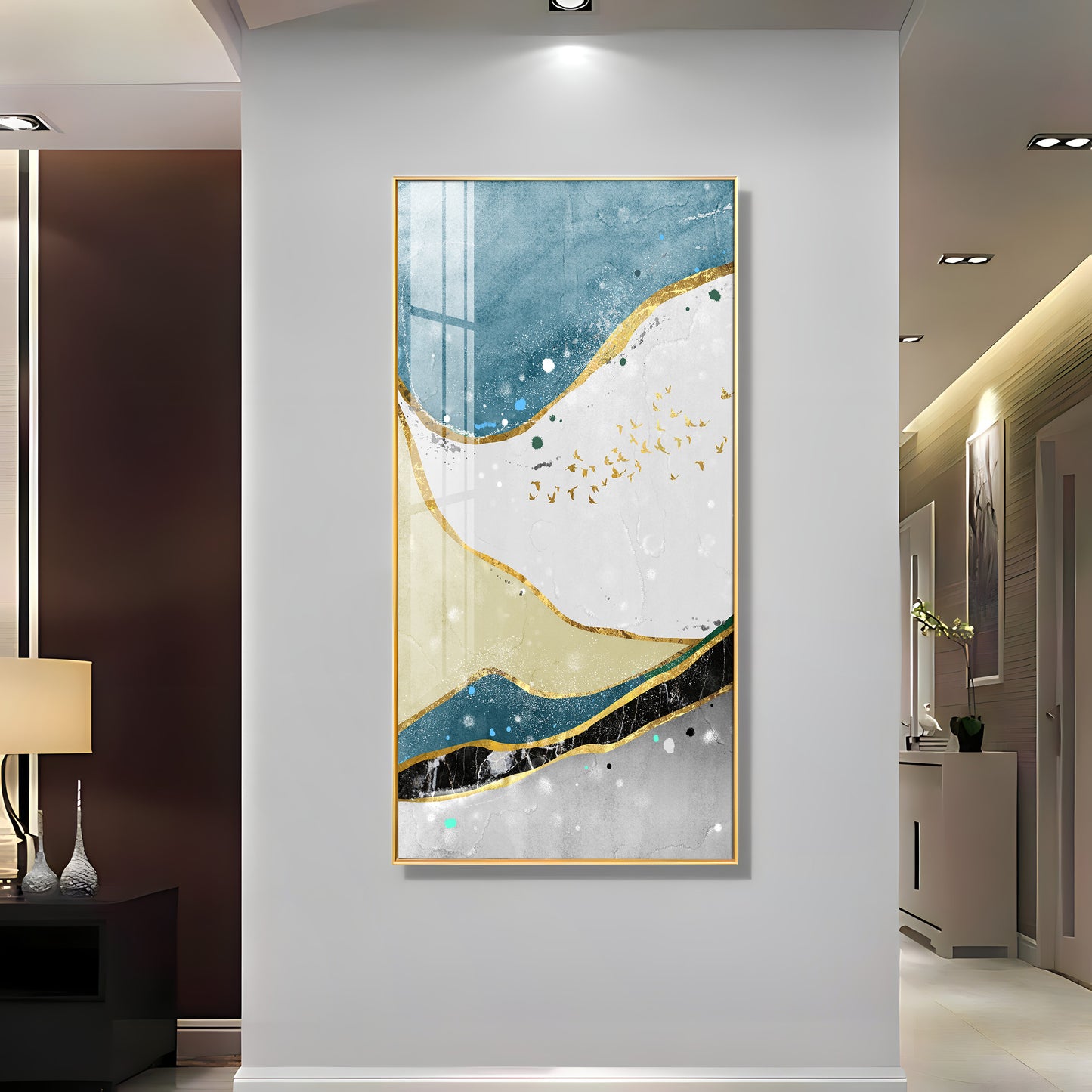 Modern Graffiti Premium Acrylic Vertical Wall Art