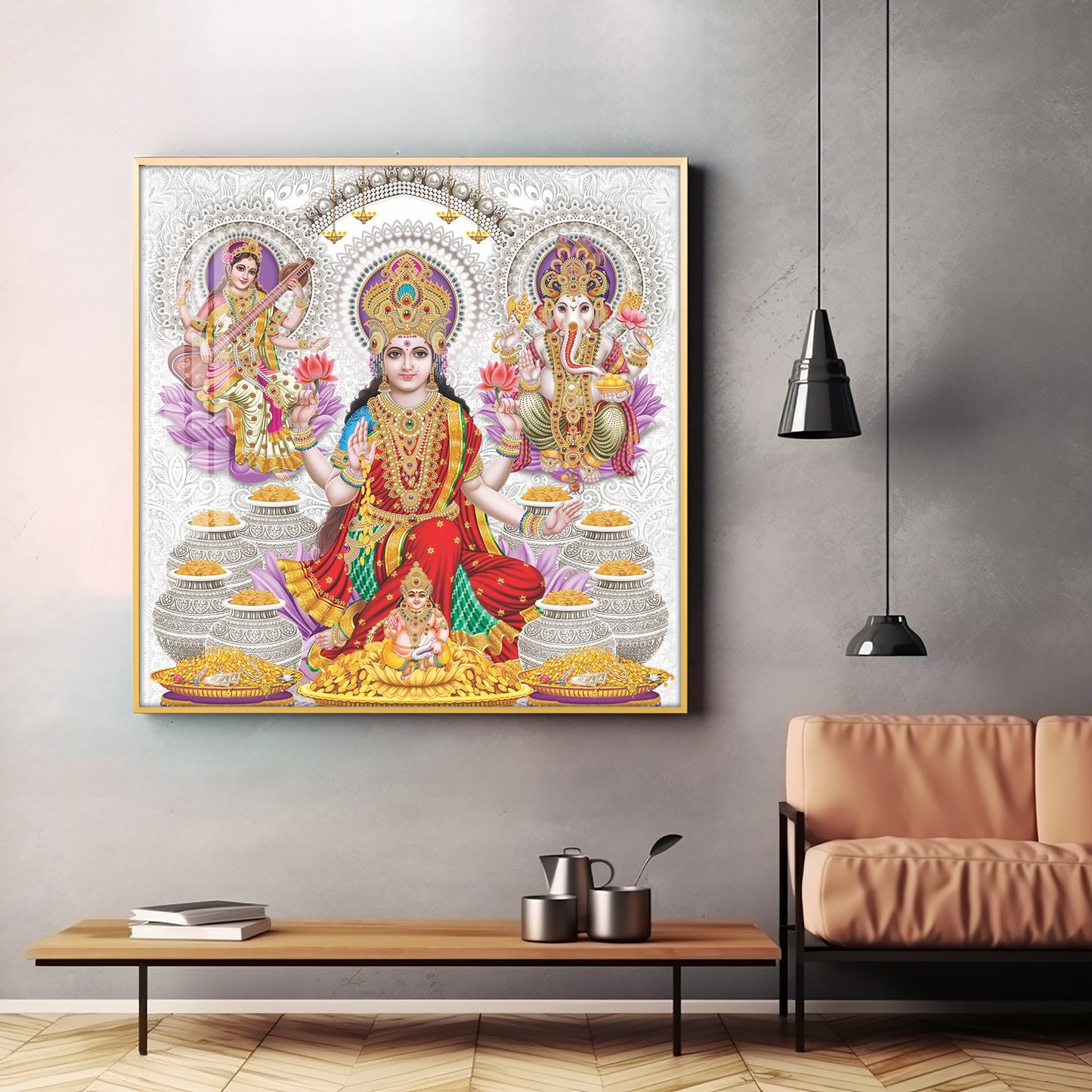 Supreme Deities Premium Acrylic Square Wall Art