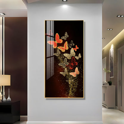 Glittering Butterflies Luxury Crystal Wall Art