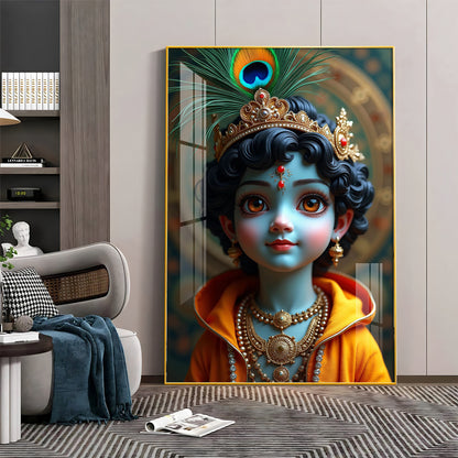 Infinite Krishna Imagery Premium Acrylic Wall Art