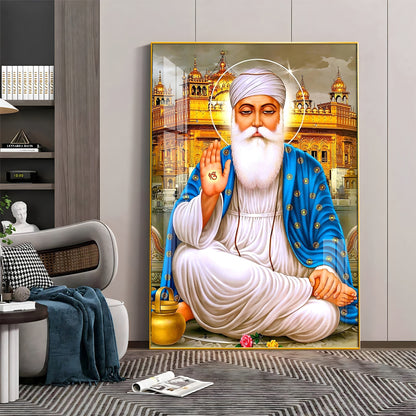 Guidance Of Guru Ji Premium Vertical Acrylic Wall Art