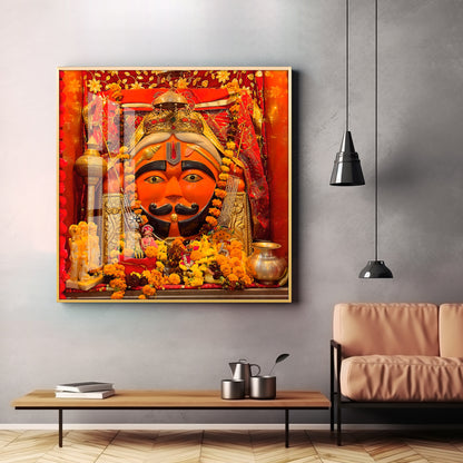 Jai Salasar Dhaam Premium Acrylic Square Wall Art