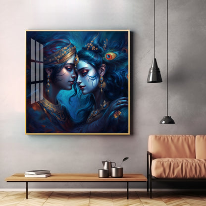 Eternal Love Premium Acrylic Square Wall Art