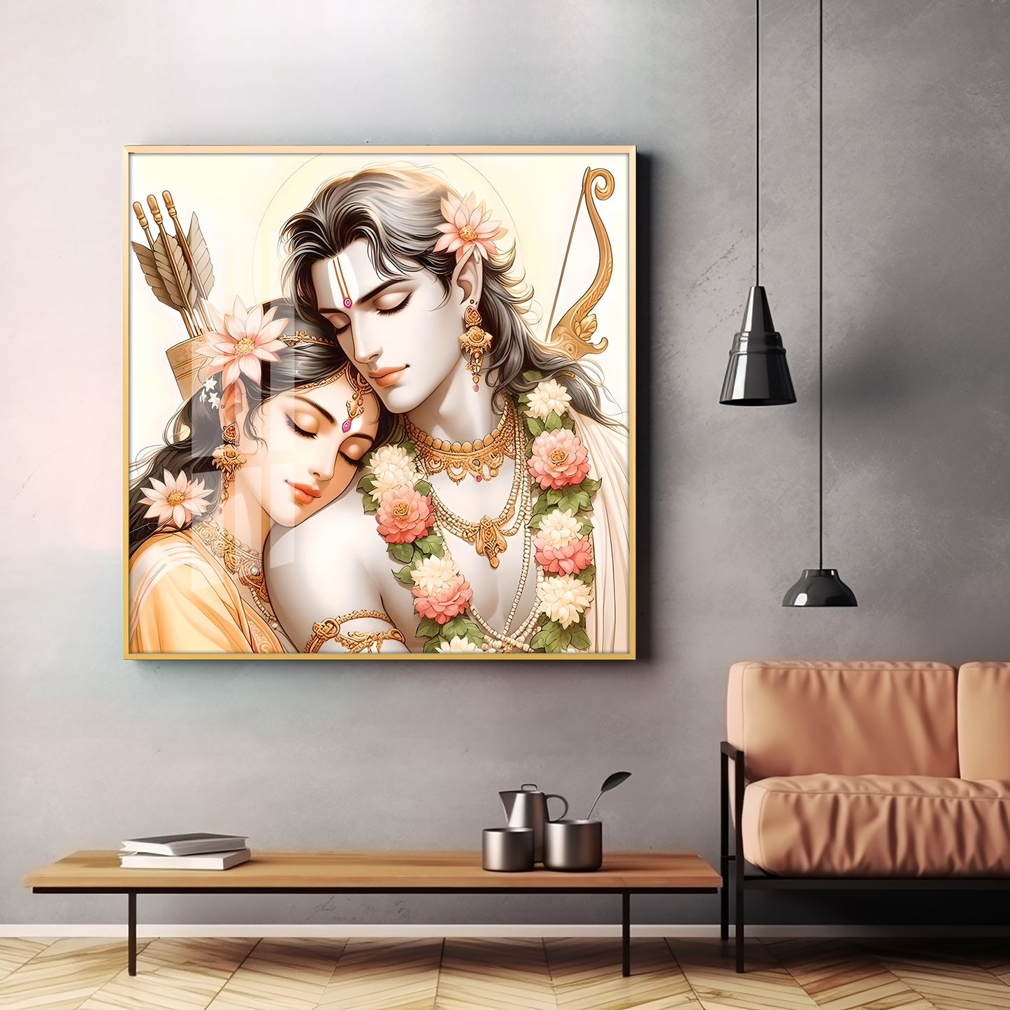 Siyaram Premium Acrylic Square Wall Art