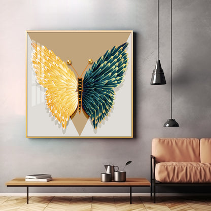 Majestic Monarch Premium Square Wall Art