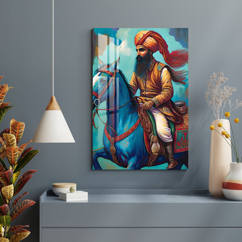 Brave Fighter Acrylic Wall Art