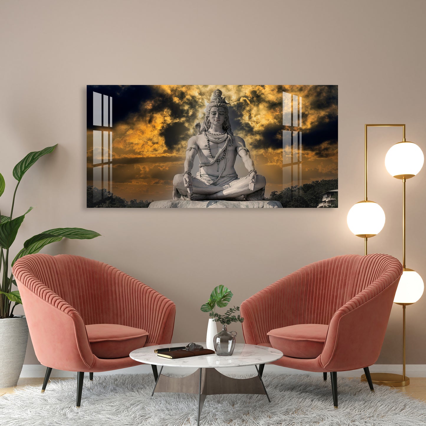 Omkara Acrylic Wall Art