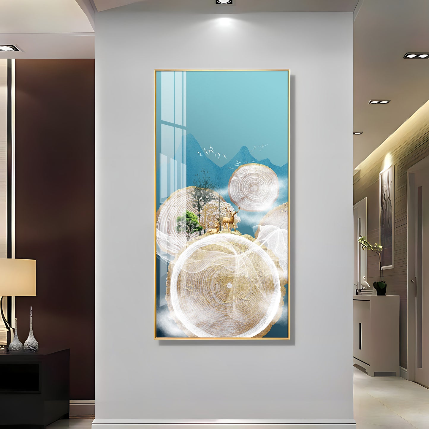 Mild Century Premium Acrylic Vertical Wall Art