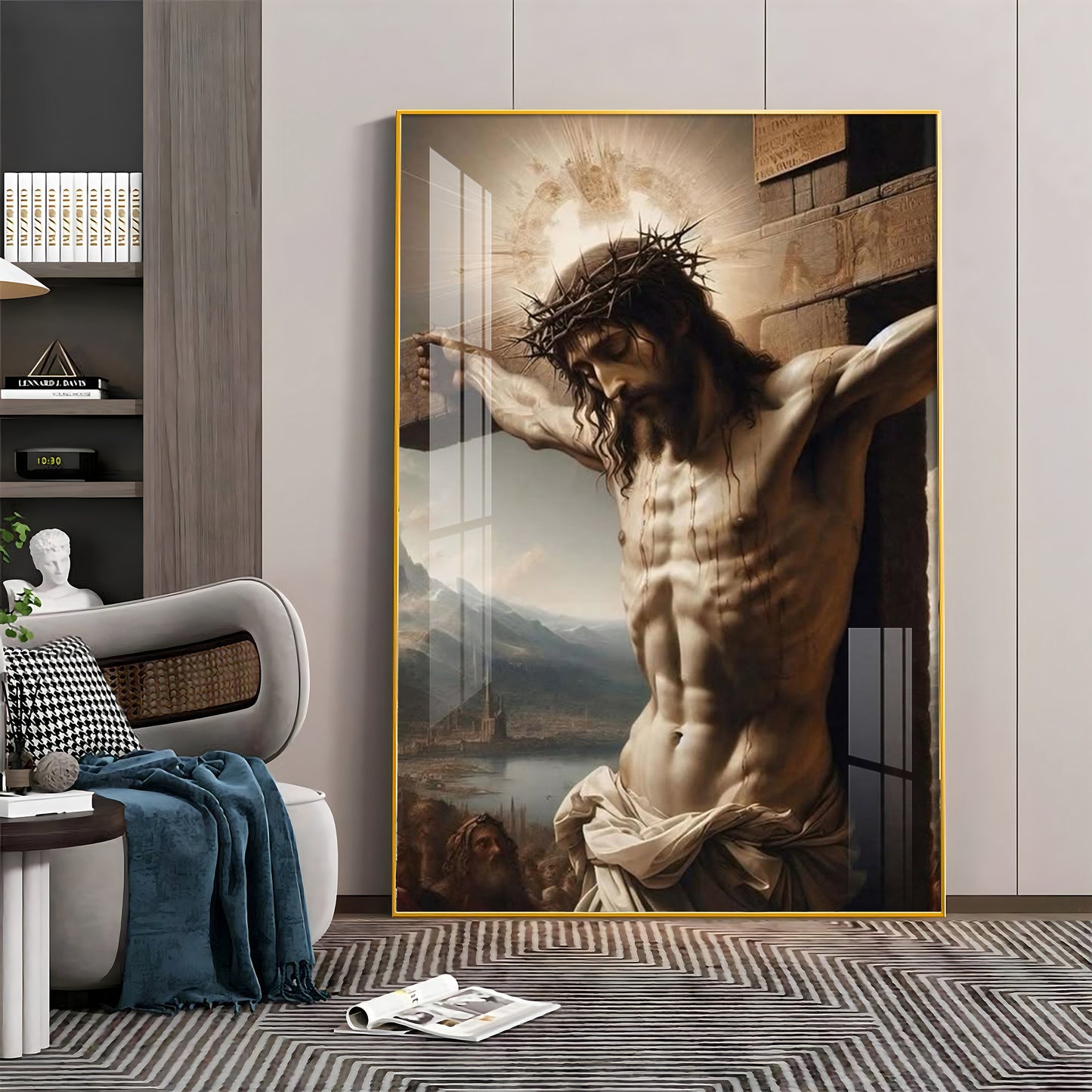 Divine Sacrifice Of Jesus Premium Acrylic Wall Art